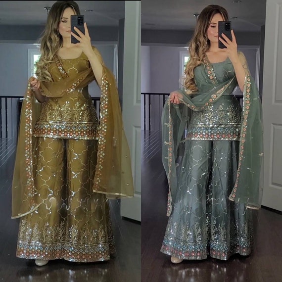 Designer Salwar kameez | Designer Punjab Suits | Pakistani Salwar Kameez |  Pakistani dresses, Simple pakistani dresses, Pakistani dress design