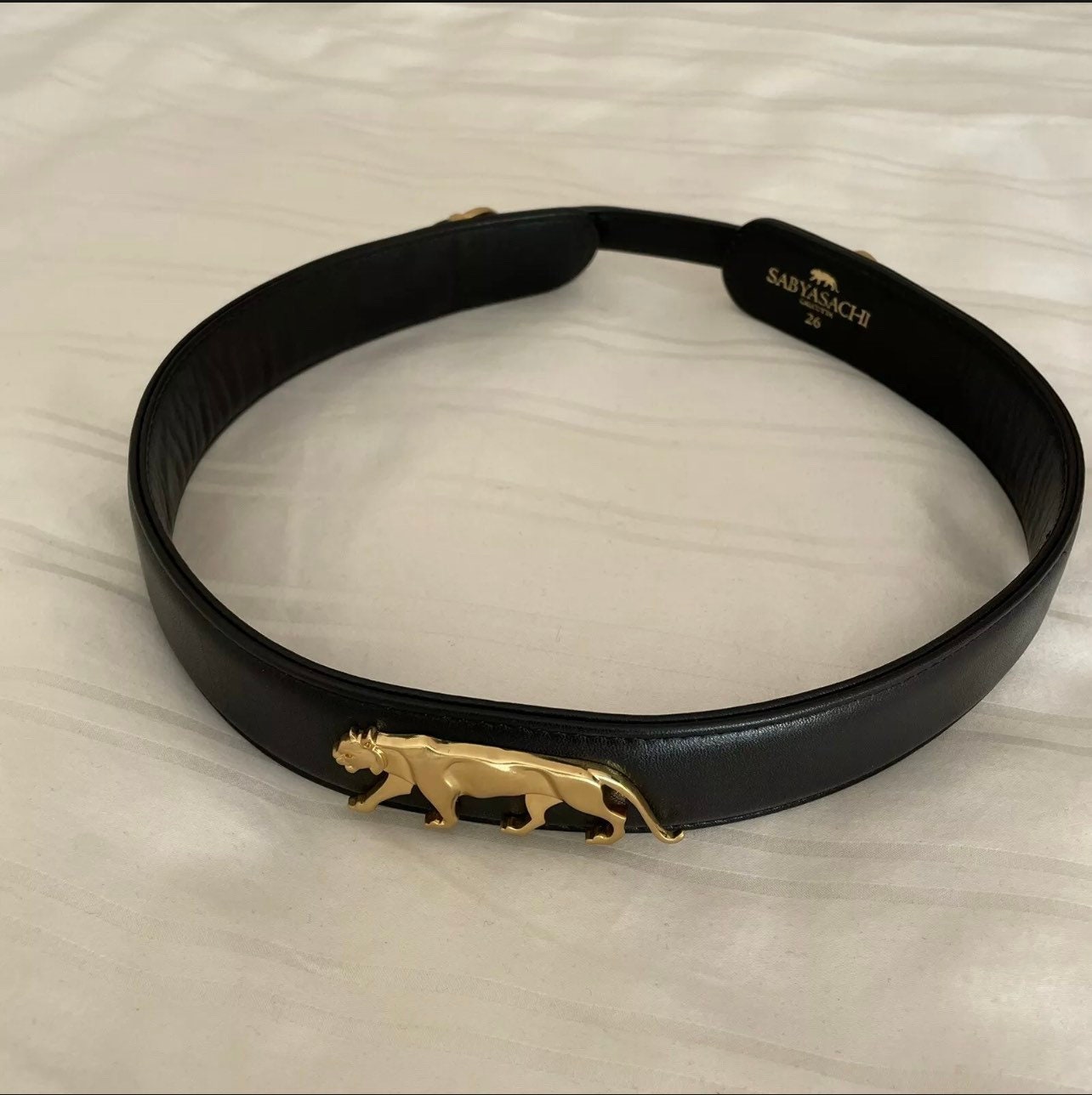 Deepika Padukone in Sabyasachi Stylish Waist Belt Tiger Logo.28-40 Inches  Waist Bellychain, Tagdi, Kamarbandh Indian Hip Belt, Kamarpatti 