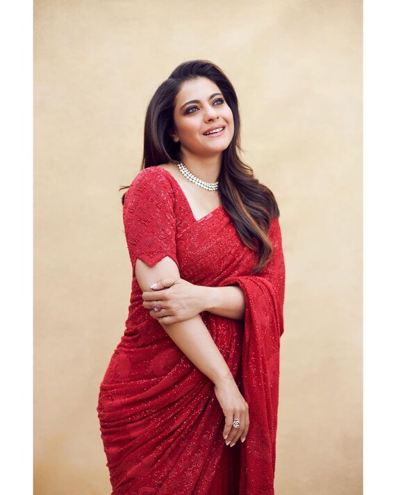 Bollywood Actress Kajol Traditional Wardrobe Is Perfect For Upcoming  Wedding Season