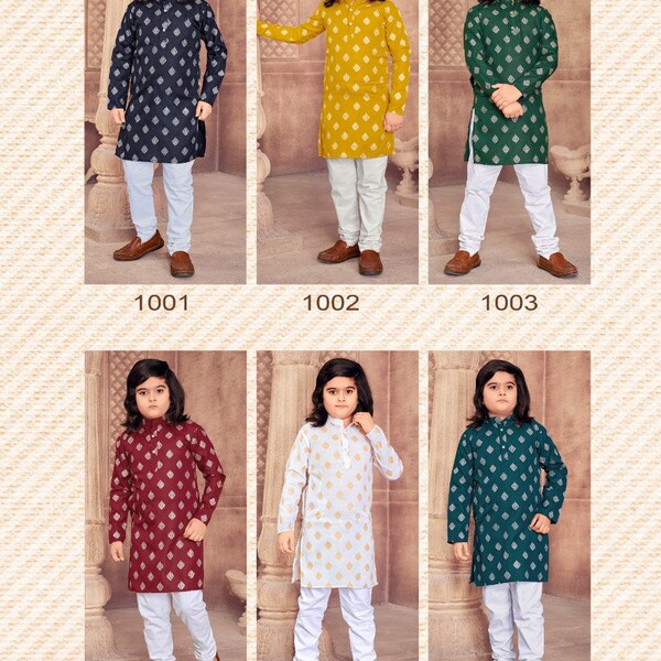 Boys Indian Kurta Pajama. Ethnic boys Angrakha style Traditional Kurta. Young boys Cotton kurta Pajama. Boys pakistani shalwar kameez
