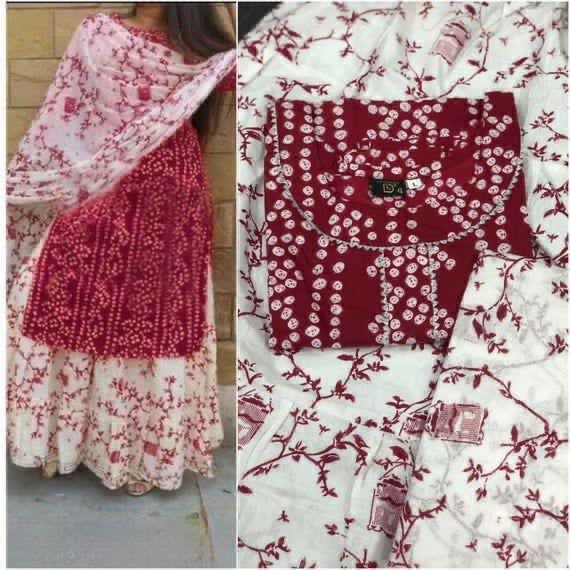 Ethnic Jaipur 3 Peice Cotton Suit for Ladies S-XXL. Indian - Etsy UK