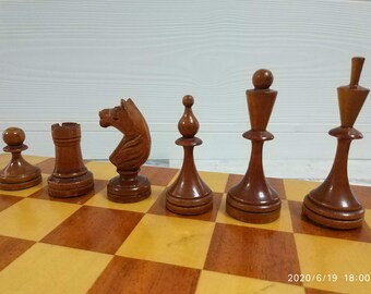 Grosse Schach Set Cossack Ukrainische Geschenk Fur Antike Etsy