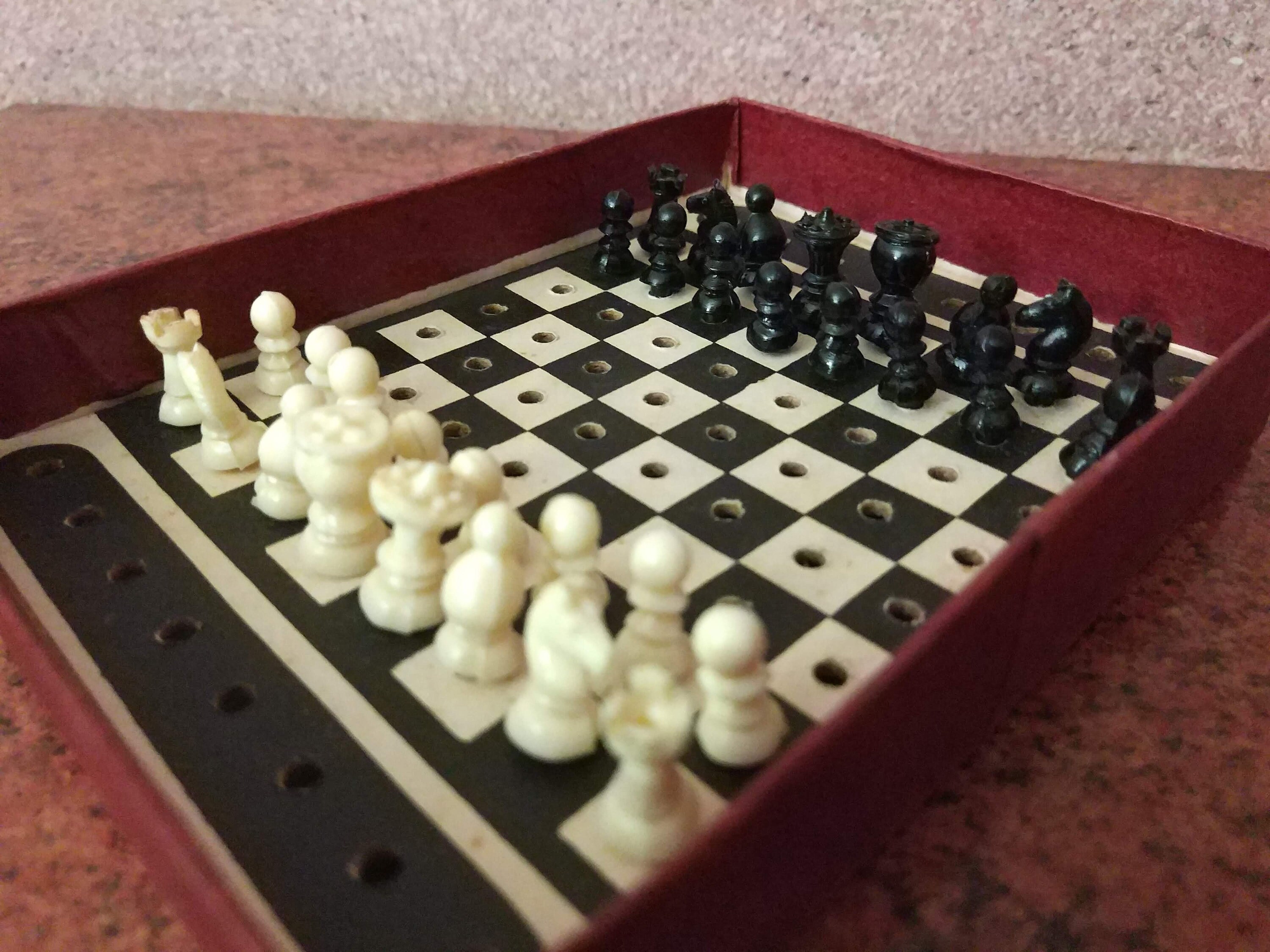 Chess for travel Pocket chess RARE 1950s Vintage Pocket Chess Etsy