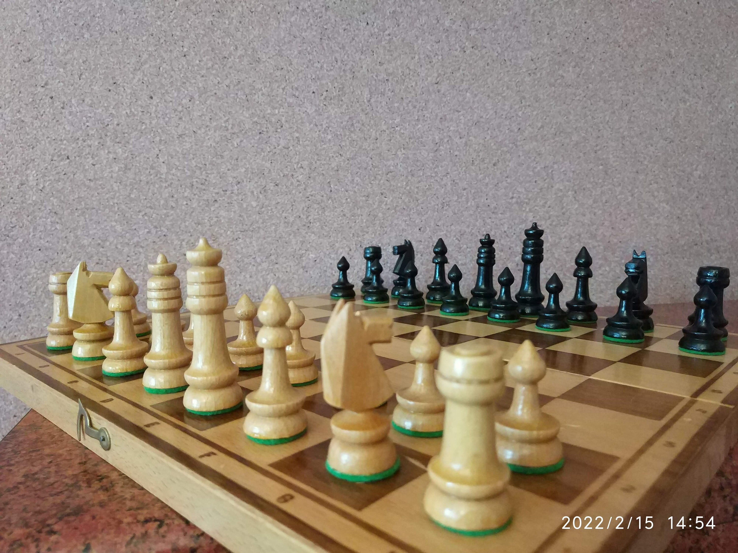 ヴィンテージ チェス セット、ヴィンテージ 木製チェス ゲーム