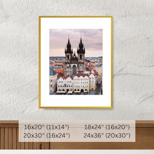 Artgala Metal Square Picture Frame, Golden Aluminum, 16x20, 18x24, 20x30, 24x36