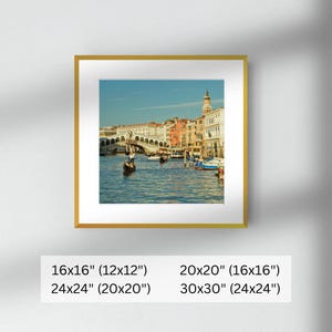 Artgala Metal Square Picture Frame, Golden Aluminum, 16x16, 20x20, 24x24, 30x30