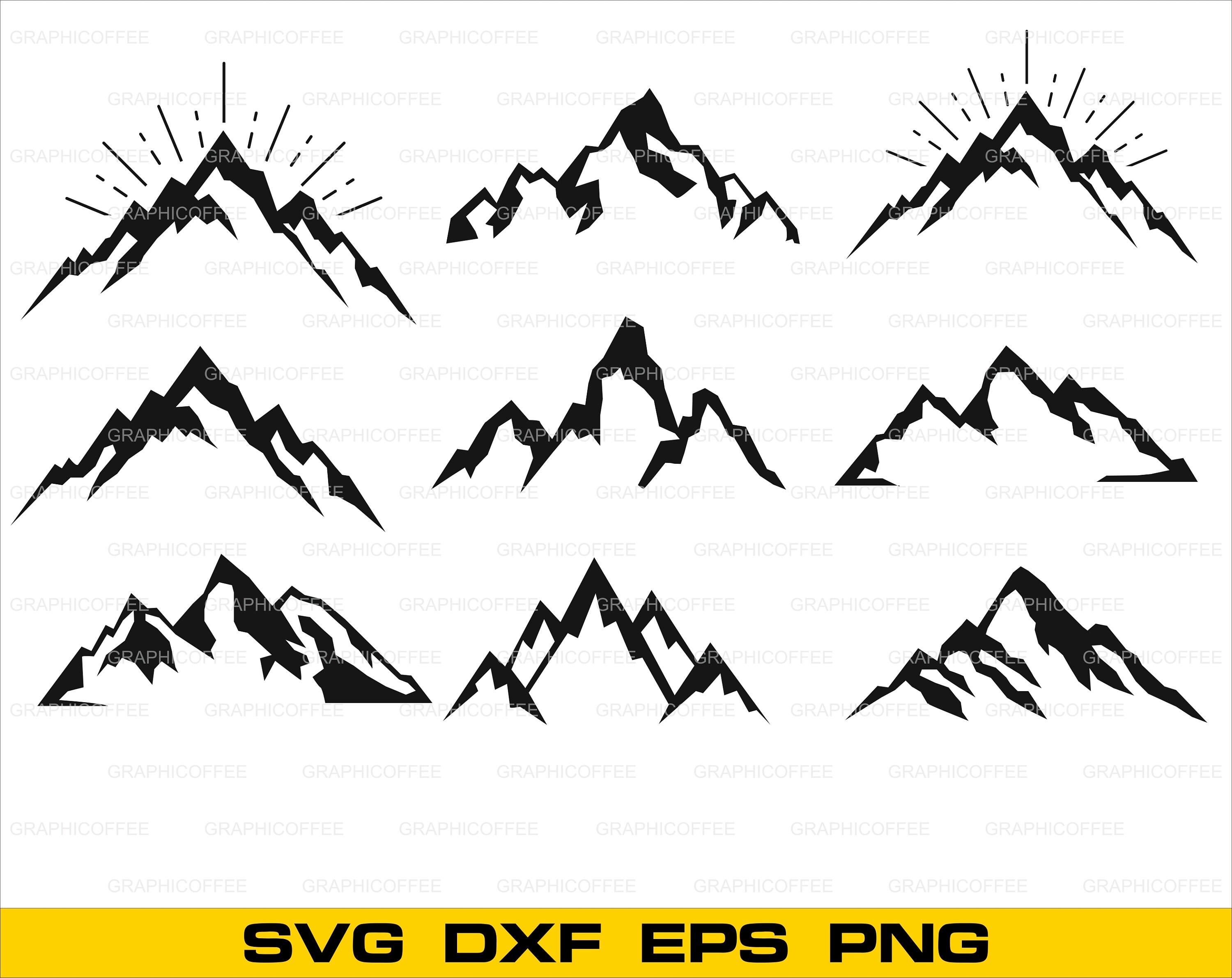 Free Free Mountain Svg Images 801 SVG PNG EPS DXF File