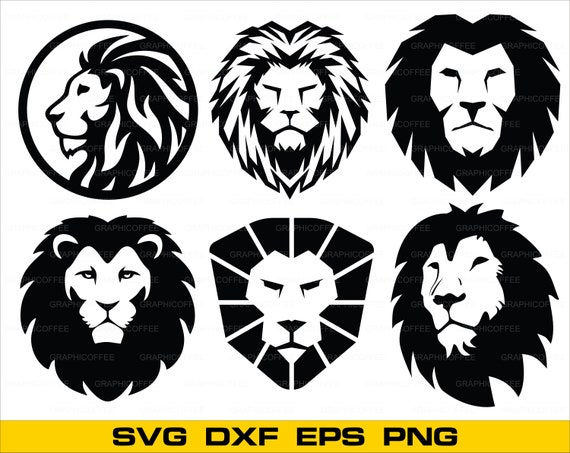 Free Free Lion Head Silhouette Svg 221 SVG PNG EPS DXF File