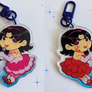 PERFECT BLUE Mima Double-sided Charm