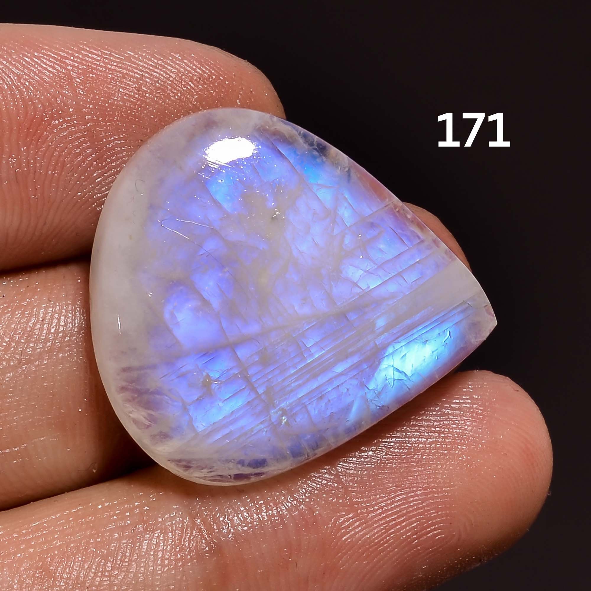 70 OFF Blue moonstone cabochonAAA Natural Blue moonstone Etsy