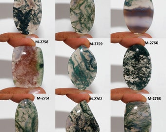 36x23x6mm 46.40 Carat Moss Agate,Natural Moss Agate,Gemstone,Agate Stone,Agate Cabochon,Designing Agate,Jewellery Making,Loose Stone,Cabs