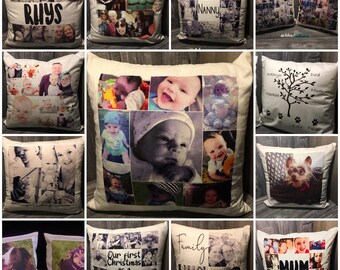 Personalised Name Panda Cushion Printed Customised Bedroom Kids Gift Present