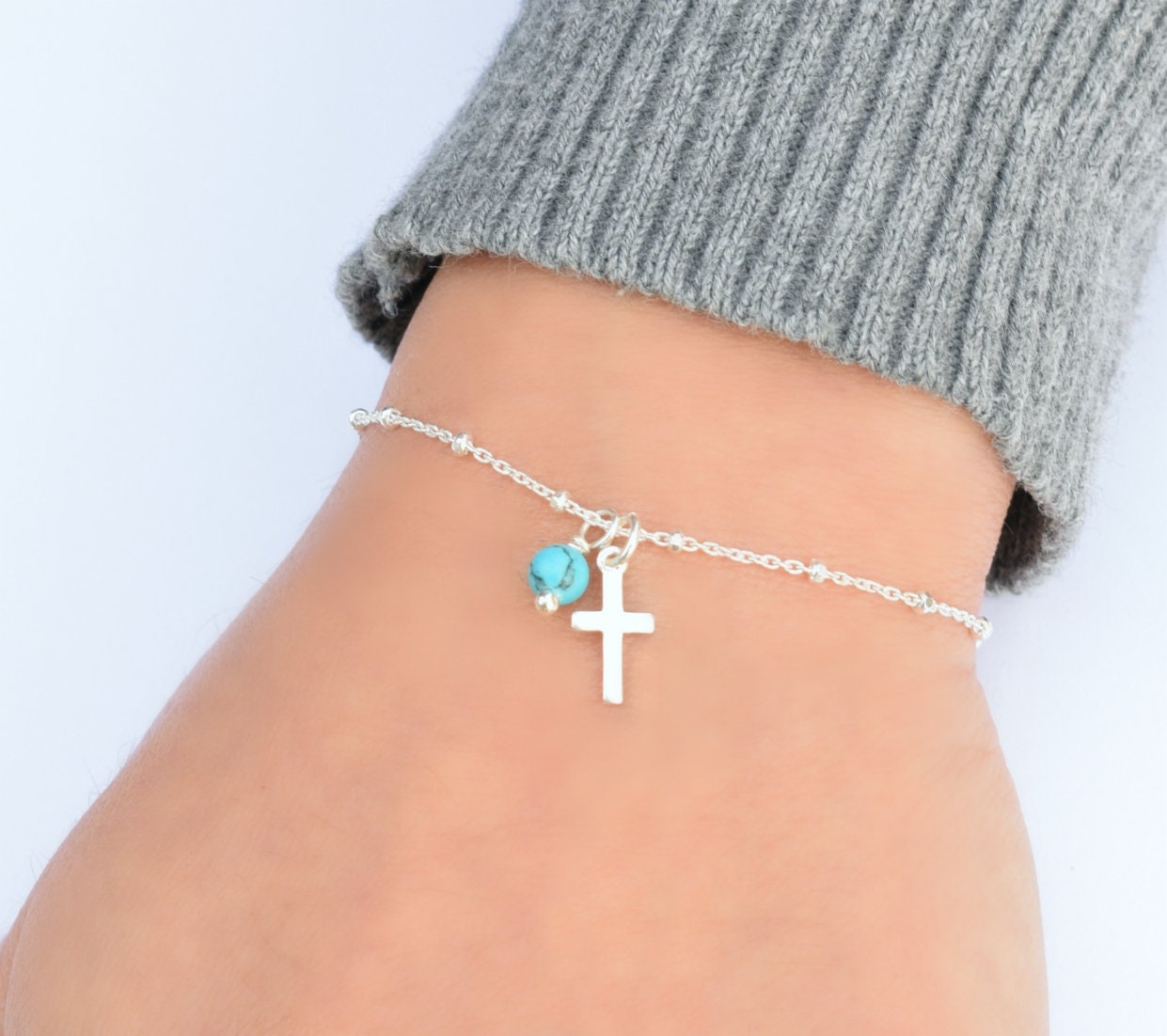 Mexican Modern Cross Silver925 Bracelet