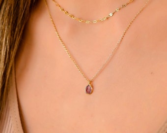 Layered Gold Necklace Set, Layered Gold Necklace, Dainty Gold Layered Necklace, Double Necklace, Boho Necklace Set, Necklaces for Women,