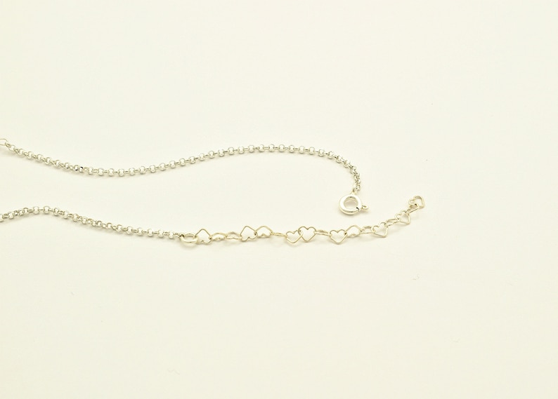 Fjärilsfotlänk, Fotlänkar i sterlingsilver för kvinnor, Elegant fotlänk i månsten, Boho fotlänk med pärlor, Silverfotledsarmband för kvinnor bild 7