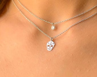 Labyrins×Sugascoop Ceramic necklace 14 Buy Swarovski Imber necklace, Mixed cuts, White, Gold-tone