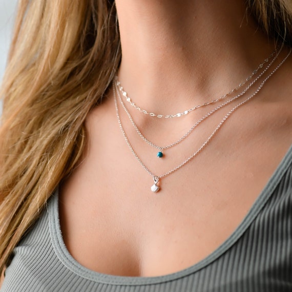 Bracciale tre fili Catena Rolo con Cuori effetto Filigrana in ARGENTO
