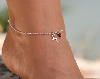 Pisces ankle bracelet deals
