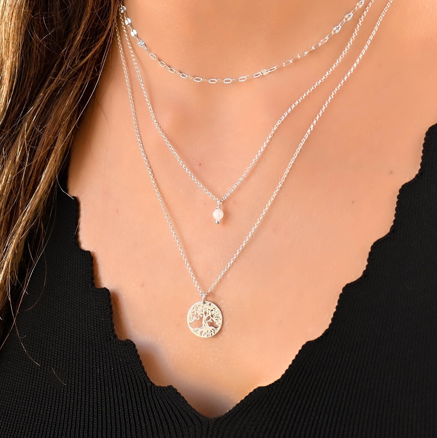【just LoveR.】Matilda Layered Necklace Set Matilda Layered Necklace Set - just LoveR. | 60% - Asian
