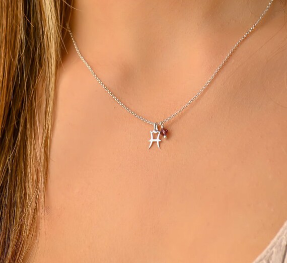 Etsy pisces necklace outlet