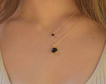ブレスレット LESS IS MORE onyx mix necklace il_fullxfull.3881393950_822w.jpg