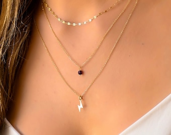 Multi Layered Chain Necklace, Gold Necklaces for Women, Dainty Layered Gold Necklace,, Boho Necklace Gold Set, Boho Jewelry for Women