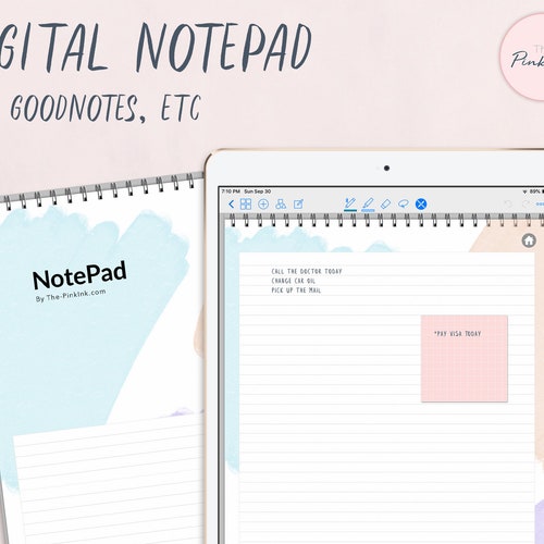 Notepads Printable Notepaper 5x7 Stationery Digital Writing Paper To Do Notepads Printable Notepaper 5x7 Stationery Digital Writing Paper To Do