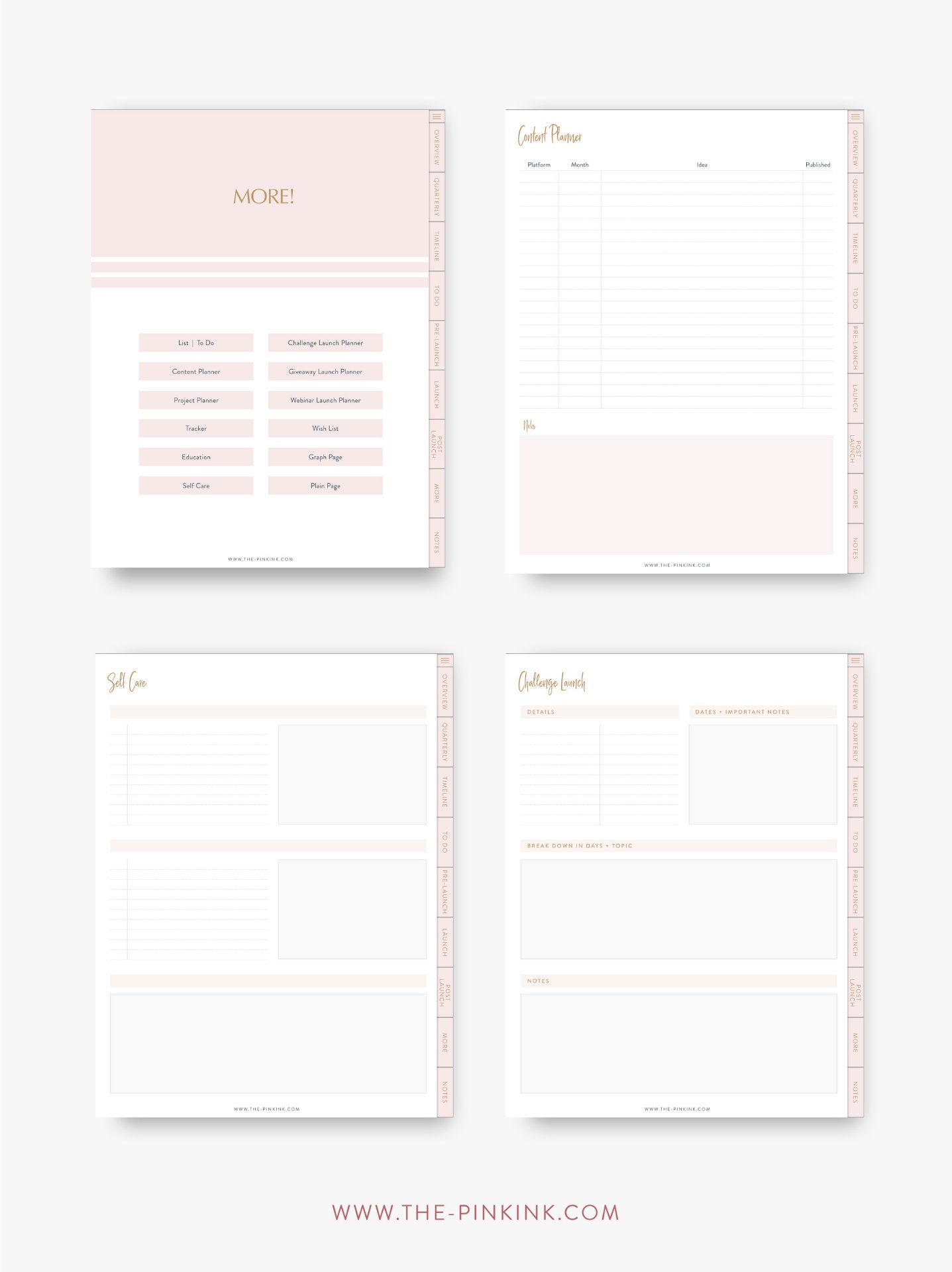 Launch Digital Planner Business Launch Planner Digital Product Launch