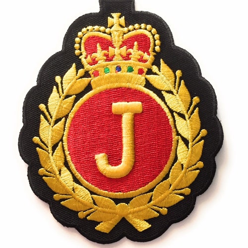 Michael Jackson "J" embroised patch Logo BAD period