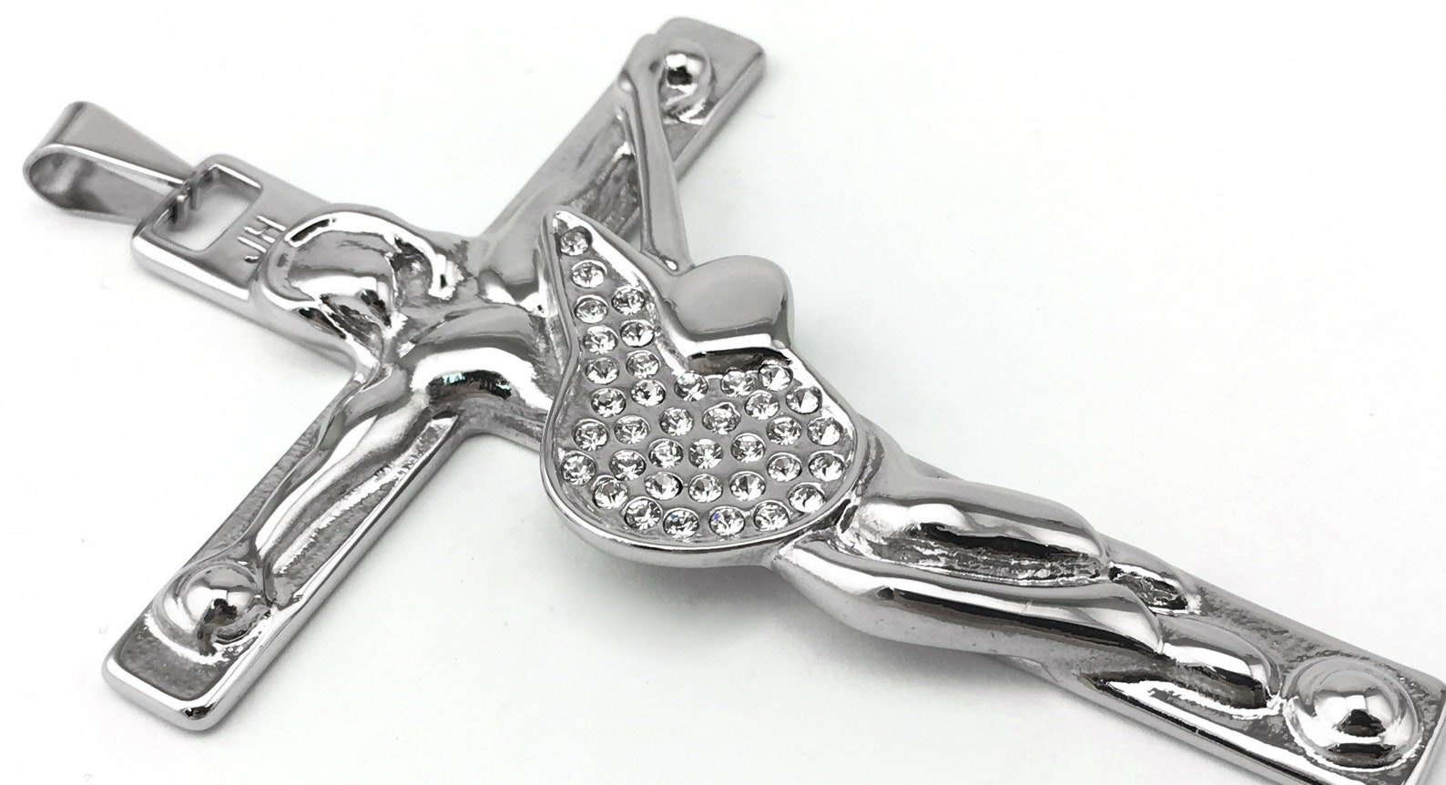 Croix Rock Johnny Hallyday En Argent Massif (Gebraucht) In Belmont