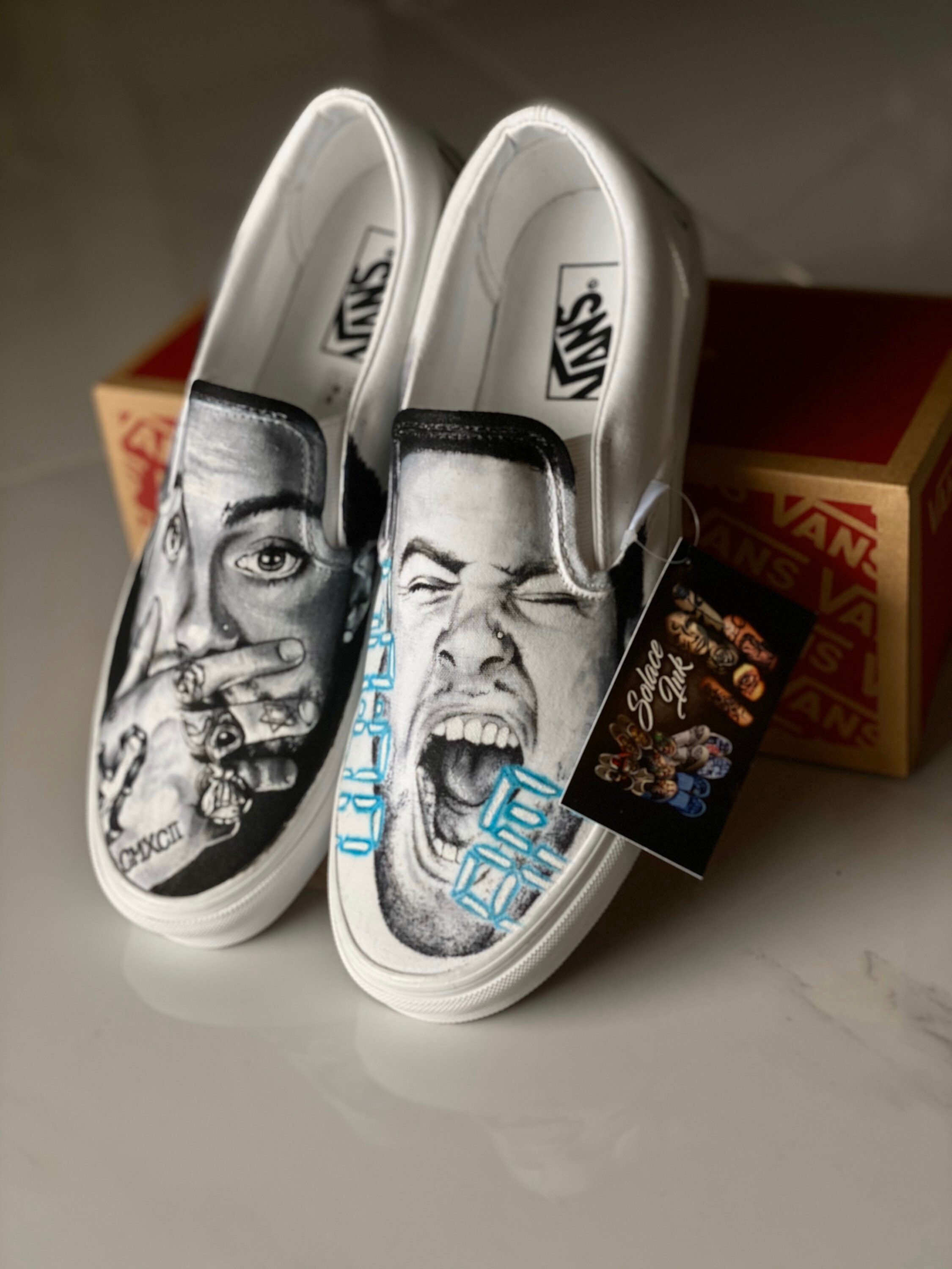 Custom Mac Miller Vans | Etsy