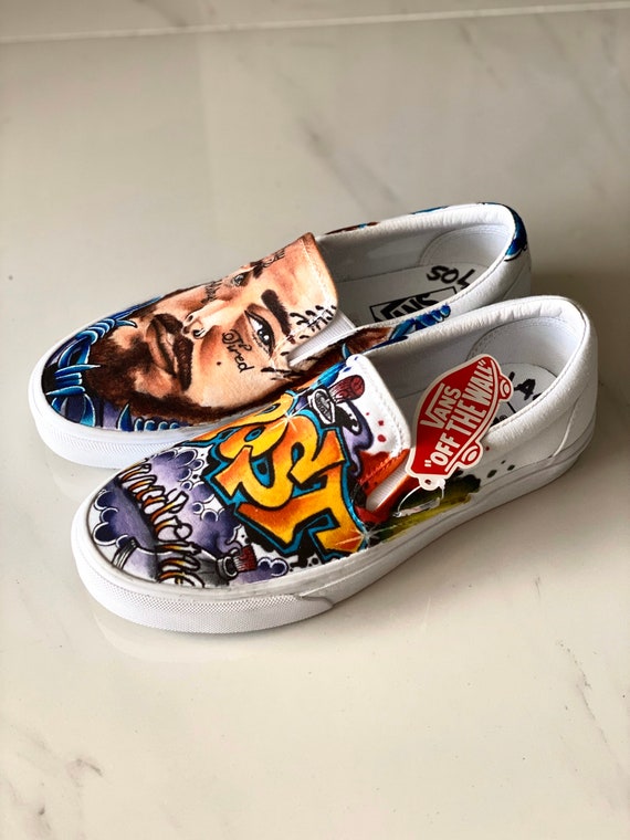 post malone custom vans