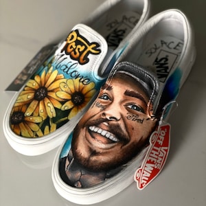 custom post malone vans