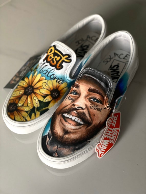 custom post malone vans