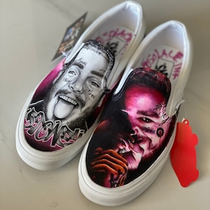 post malone custom vans