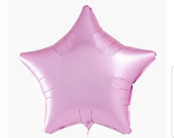 Pinker Stern Folienballon, Party Dekoration, 16 inch