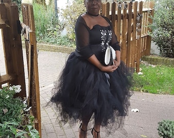 Adults Mid length Tutu Skirt Adult Tulle Skirt Long Calf Length Tutu Skirt Christmas Tutu Adult Tutu Skirt Ladies Tutu No Sew Womens Tutu Etsy Canada