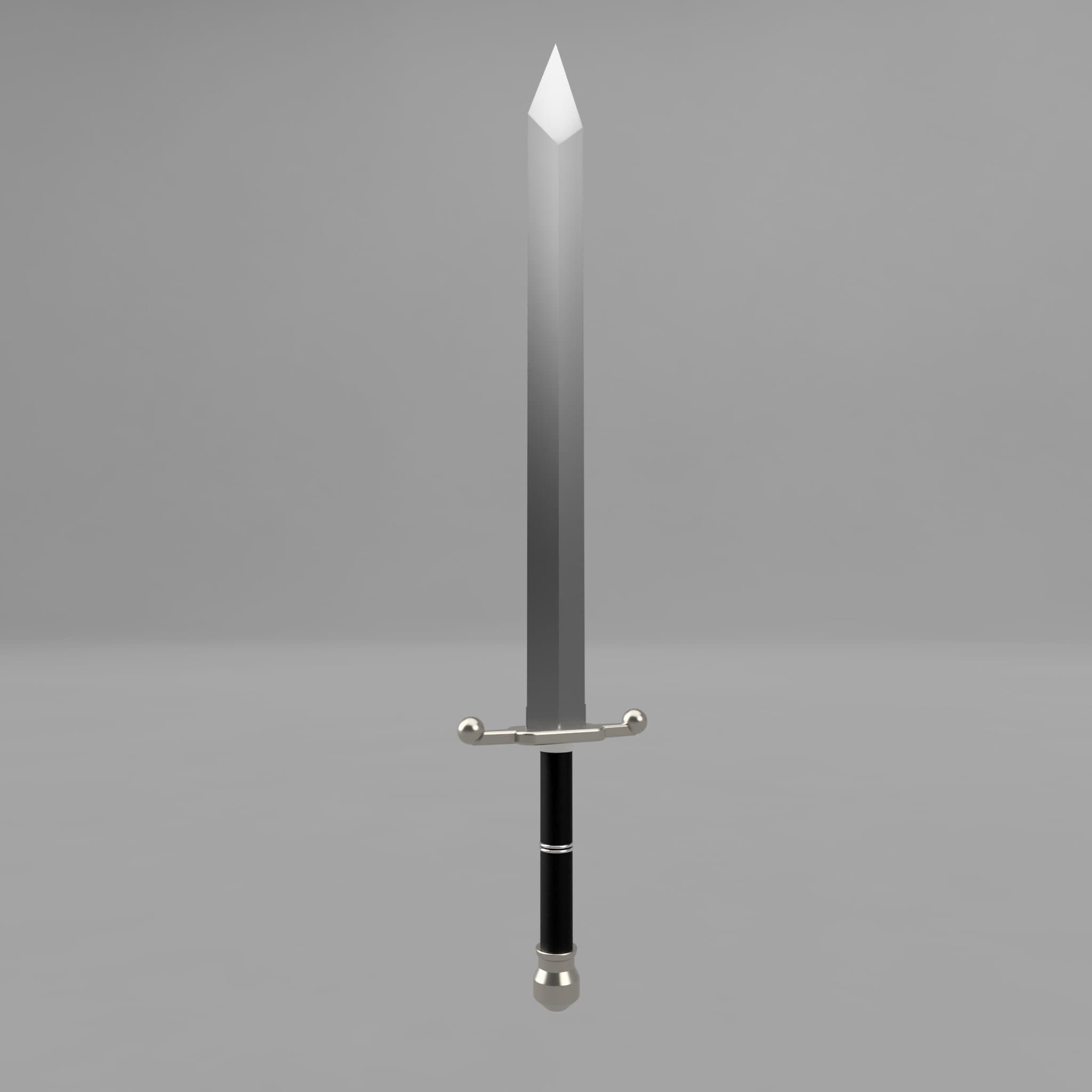 Trunks Sword 3D Model Etsy