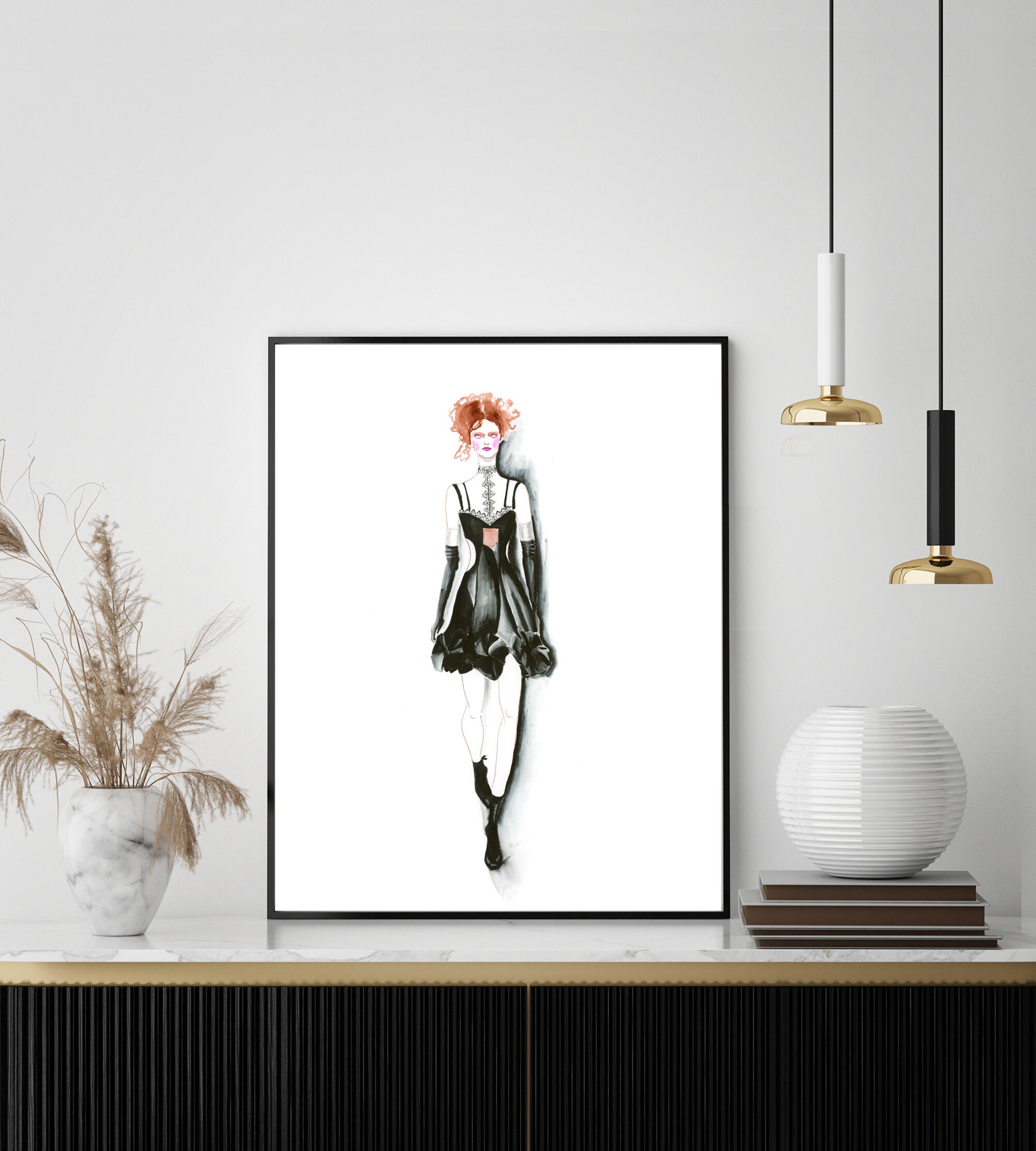 alexander mcqueen drawings