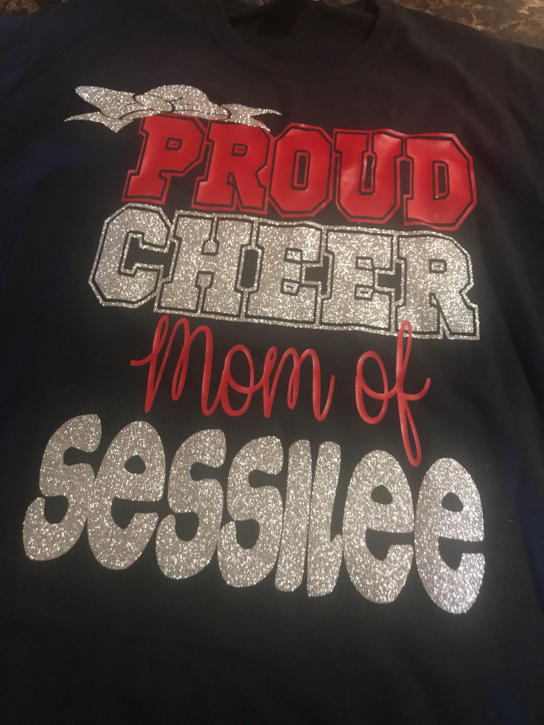 Proud Cheer Mom - Etsy