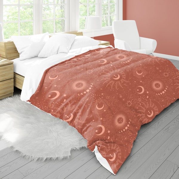 Duvet Cover Twin Terracotta Etsy