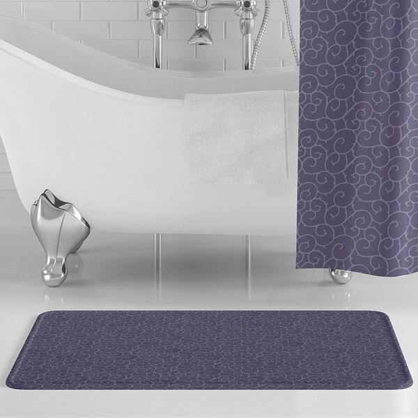 Lilac Bath Mat Etsy