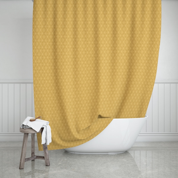 Gold Shower Curtain Etsy