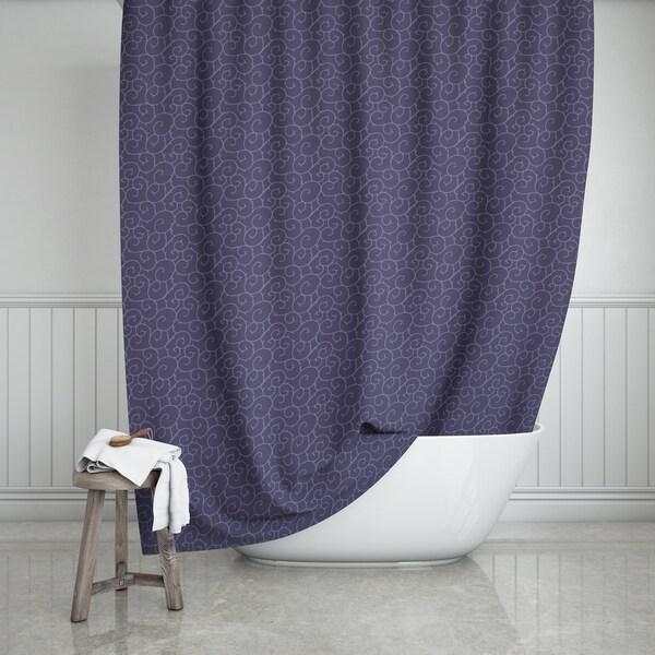 Lilac Shower Curtain Etsy