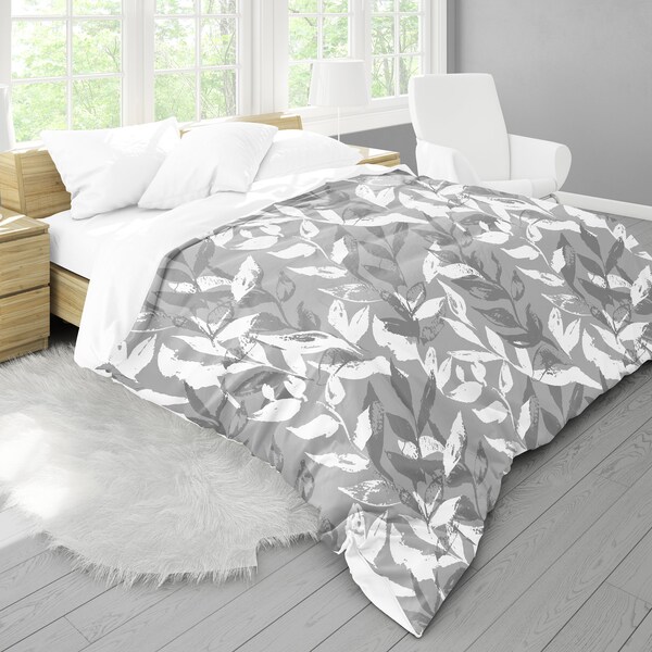 Gray Bedding Etsy