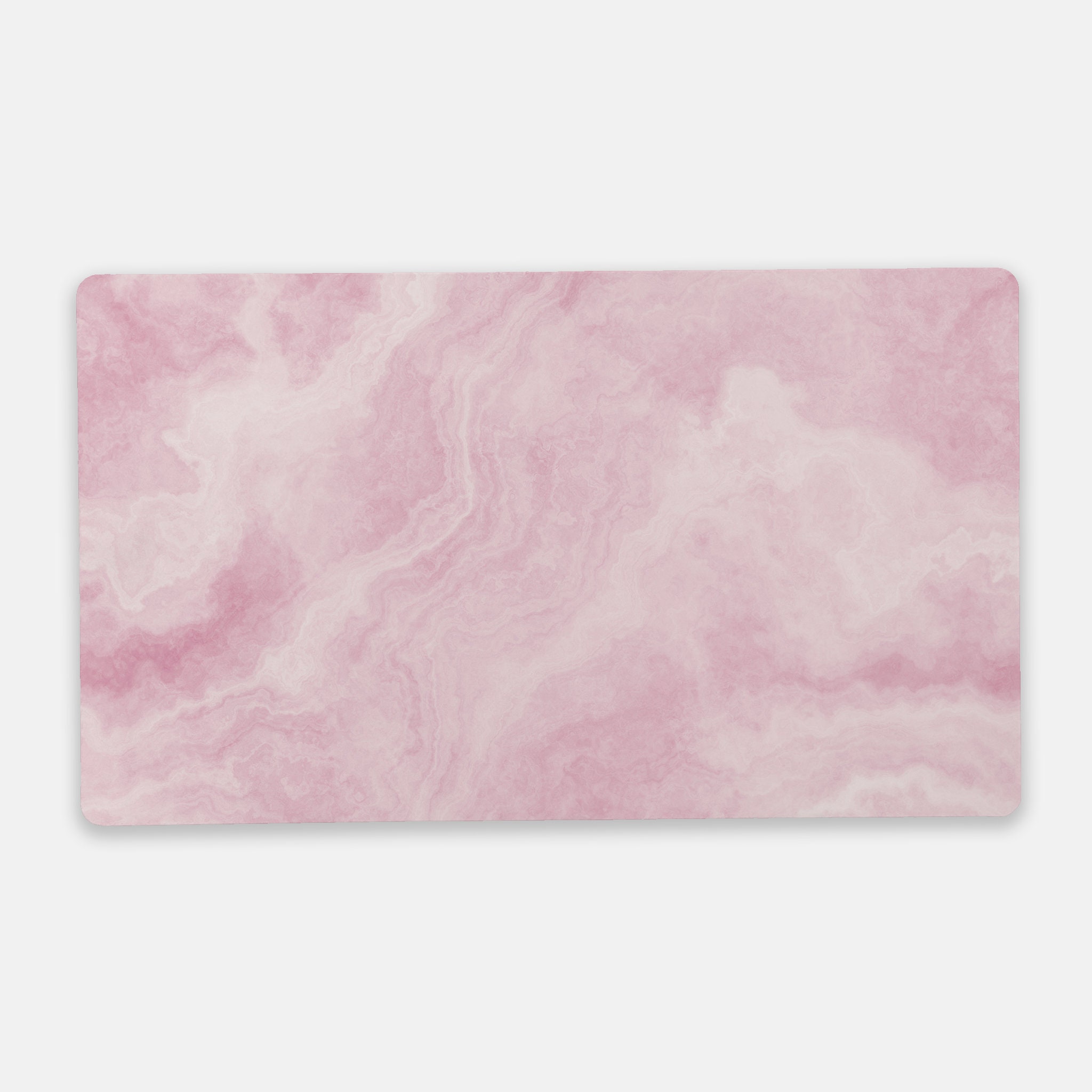Rose Quartz Desk Mat Pink Marble Desk Pad Desk Accessory | Etsy