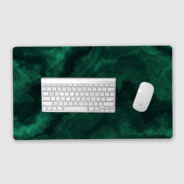 Green Desk Mat Etsy