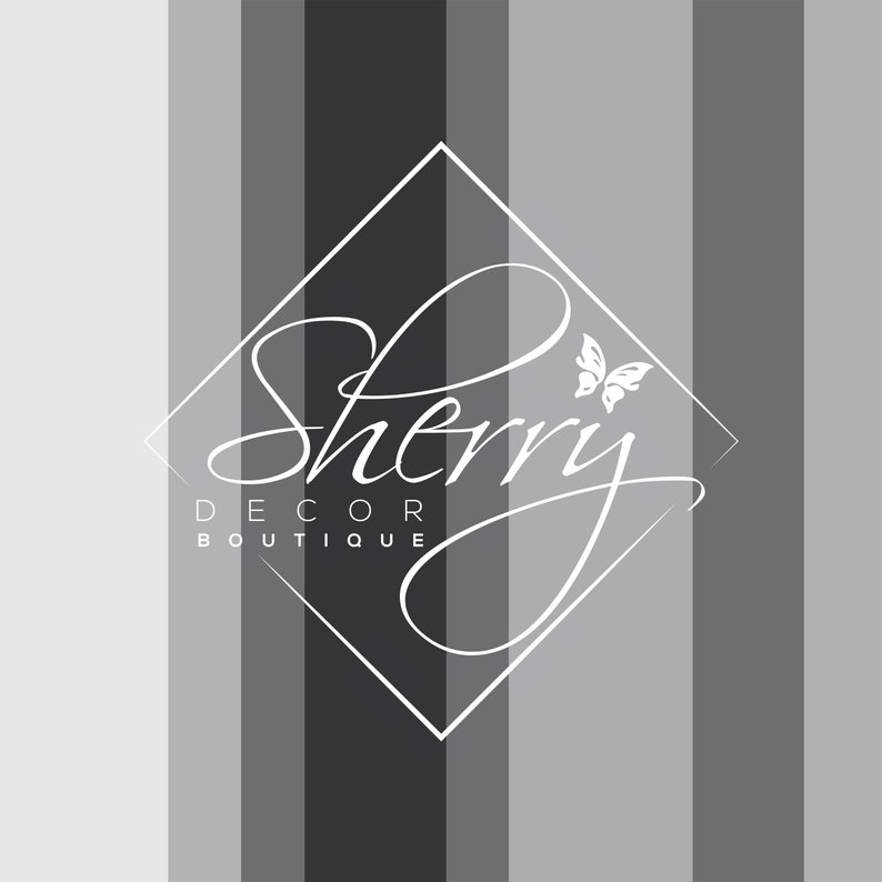 Ash Gray Striped Shower Curtain: Modern Neutral Bathroom Decor - Etsy