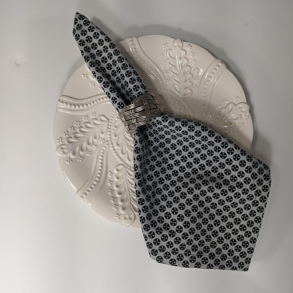 Geometric Napkins Etsy