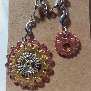 Steampunk ear tower 3 colors brass